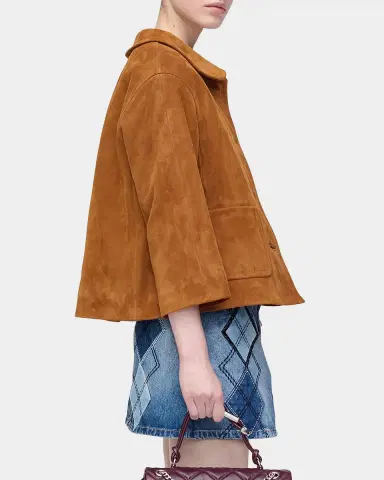 Marc Jacobs Suede Doll Jacket | Thumbnail 10