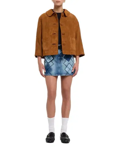Marc Jacobs Suede Doll Jacket | Thumbnail 1