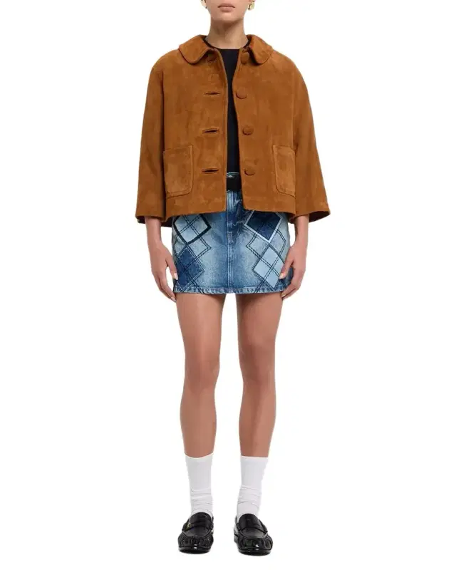 Marc Jacobs Suede Doll Jacket
