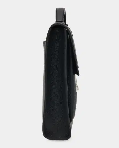 FERRAGAMO Men's Hug Leather Briefcase | Thumbnail 6