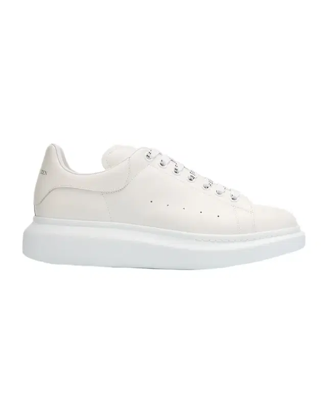 McQueen Men 's Leather Oversized Sneakers