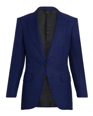 Tom Ford Men's Houndstooth Single-Breasted Sport Coat | Thumbnail 1