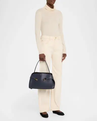 Ferragamo Hug Small Leather Top Handle Bag | Thumbnail 5 Ferragamo Hug Small Leather Top Handle Bag | Thumbnail 5