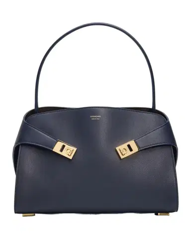 Ferragamo Hug Small Leather Top Handle Bag | Thumbnail 1 Ferragamo Hug Small Leather Top Handle Bag | Thumbnail 1