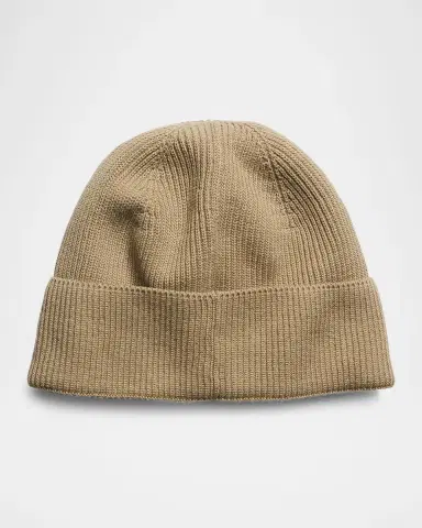 Canada Goose Men 's Rib-Knit Cotton Beanie | Thumbnail 2
