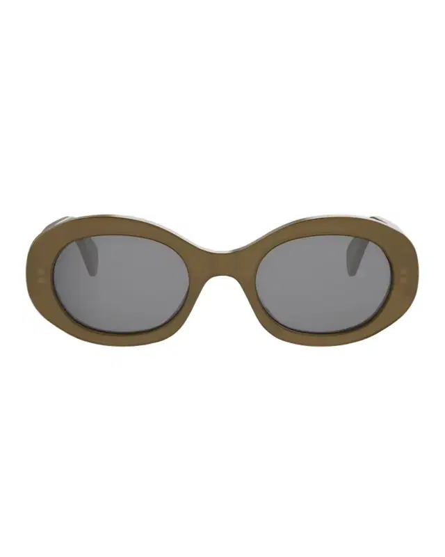 CELINE Triomphe 52mm Oval Sunglasses