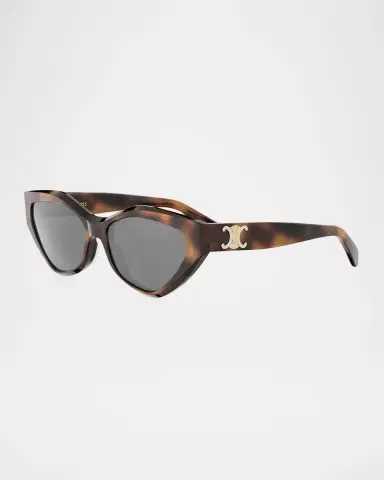 CELINE Triomphe 56mm Cat-Eye Sunglasses | Thumbnail 3