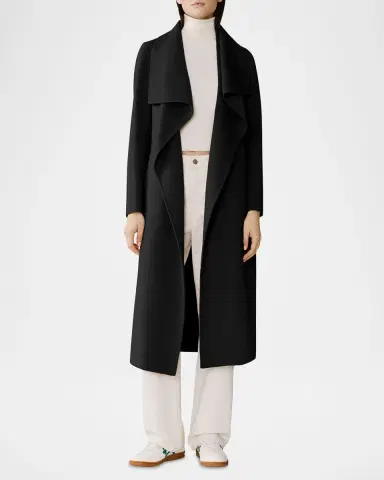 Soia & Kyo Britta-U Wool Wrap Coat | Thumbnail 4