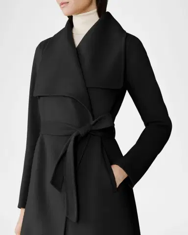 Soia & Kyo Britta-U Wool Wrap Coat | Thumbnail 5