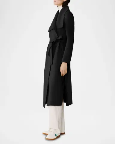 Soia & Kyo Britta-U Wool Wrap Coat | Thumbnail 6