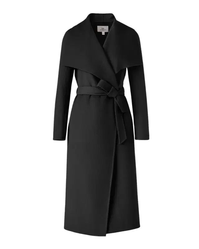 Soia & Kyo Britta-U Wool Wrap Coat