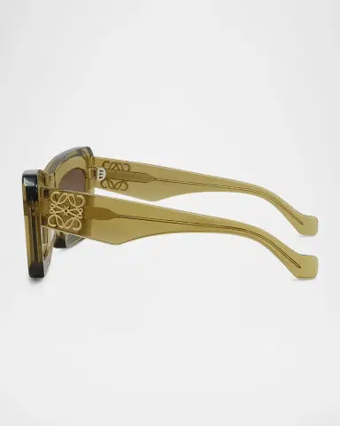 Loewe Anagram 52mm Butterfly Sunglasses | Thumbnail 4