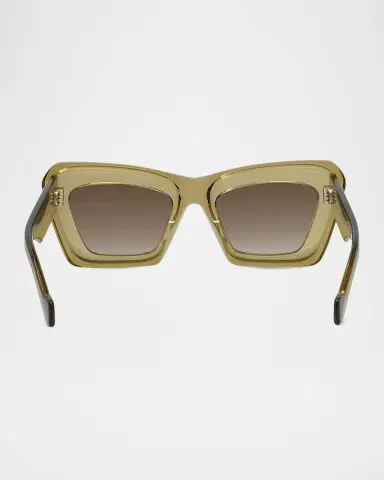 Loewe Anagram 52mm Butterfly Sunglasses | Thumbnail 5
