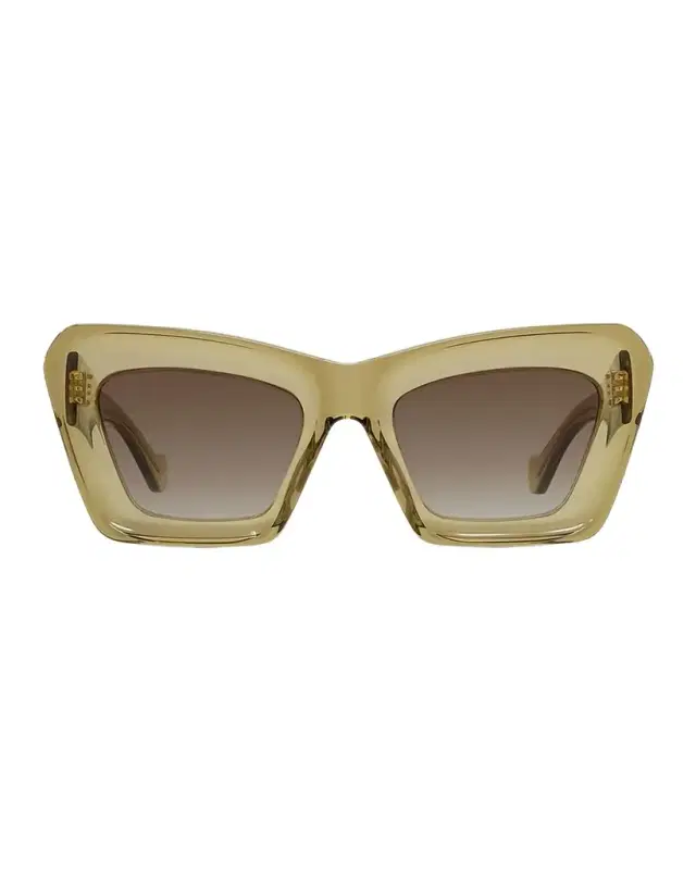 Loewe Anagram 52mm Butterfly Sunglasses
