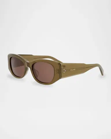 CELINE 3 Dots Oval Sunglasses | Thumbnail 3