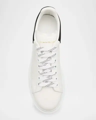 Alexander McQueen Men's Leather Oversized Sneakers | Thumbnail 6