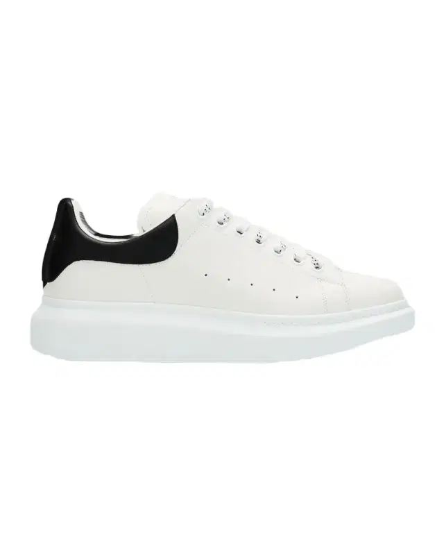 McQueen Men 's Leather Oversized Sneakers