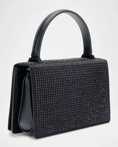 Akris Alice Mini Embellished Satin Top-Handle Bag | Thumbnail 3