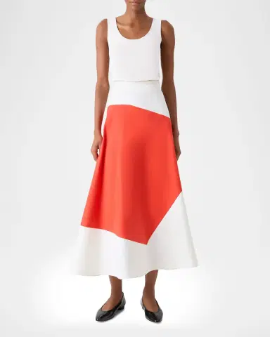 Akris Scoop-Neck Viscose Rib Knit Tank Top | Thumbnail 7 Akris Scoop-Neck Viscose Rib Knit Tank Top | Thumbnail 7
