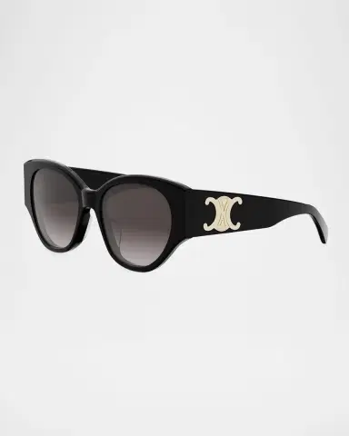 CELINE Maxi Triomphe 55mm Butterfly Sunglasses | Thumbnail 3