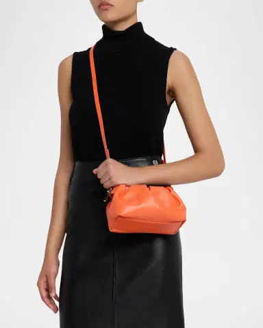 Christian Louboutin Eva Mini Pleated Crossbody Bag in Nappa Leather | Thumbnail 7 Christian Louboutin Eva Mini Pleated Crossbody Bag in Nappa Leather | Thumbnail 7