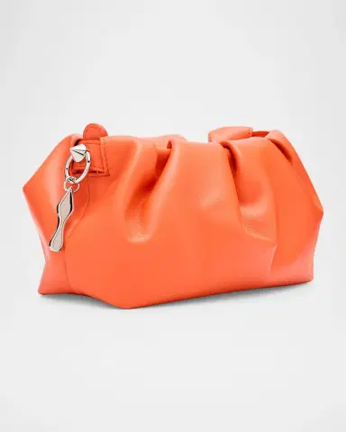 Christian Louboutin Eva Mini Pleated Crossbody Bag in Nappa Leather | Thumbnail 8 Christian Louboutin Eva Mini Pleated Crossbody Bag in Nappa Leather | Thumbnail 8