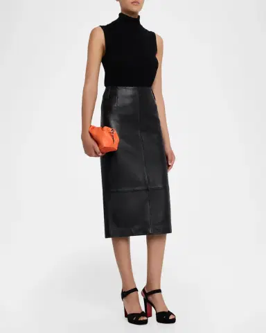 Christian Louboutin Eva Mini Pleated Crossbody Bag in Nappa Leather | Thumbnail 10 Christian Louboutin Eva Mini Pleated Crossbody Bag in Nappa Leather | Thumbnail 10