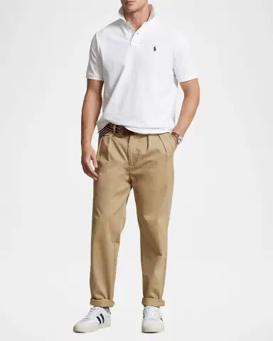 Polo Ralph Lauren Men's Classic Fit Mesh Polo Shirt | Thumbnail 2 Polo Ralph Lauren Men's Classic Fit Mesh Polo Shirt | Thumbnail 2