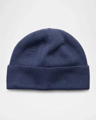 Canada Goose Men 's Rib-Knit Cotton Beanie | Thumbnail 2