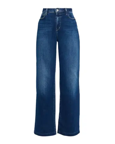 L 'AGENCE Scottie High-Rise Wide-Leg Jeans | Thumbnail 1 L 'AGENCE Scottie High-Rise Wide-Leg Jeans | Thumbnail 1