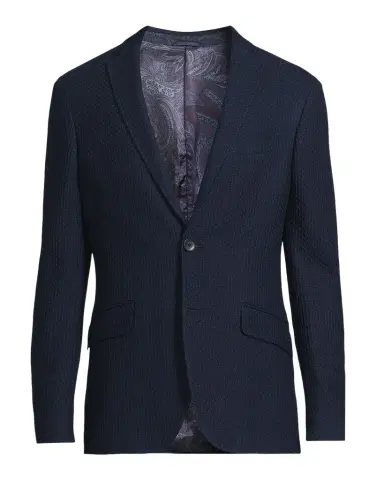 Etro Men 's Basic Textured Blazer | Thumbnail 1