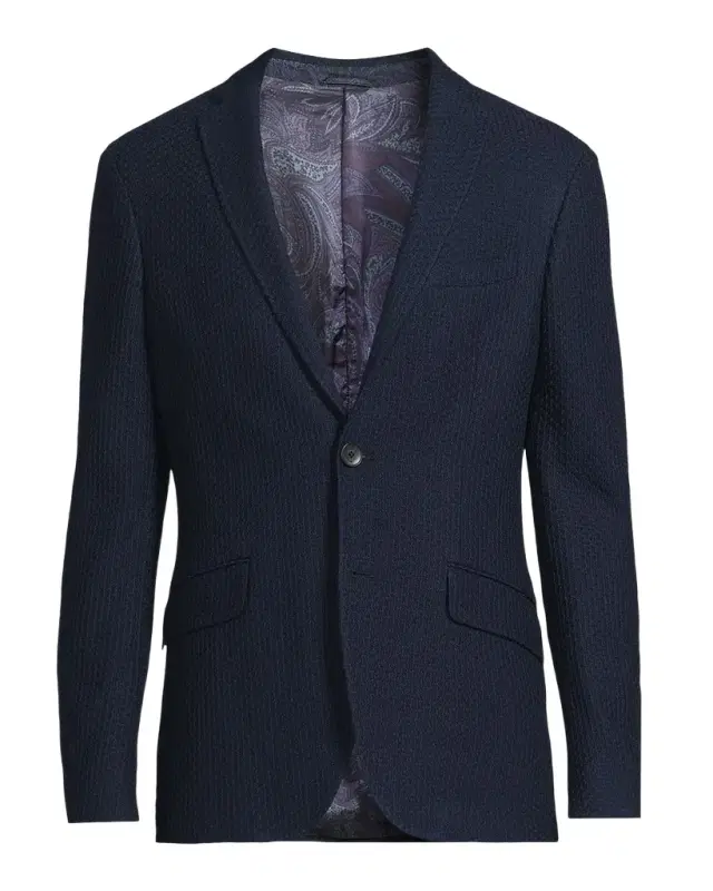 Etro Men 's Basic Textured Blazer