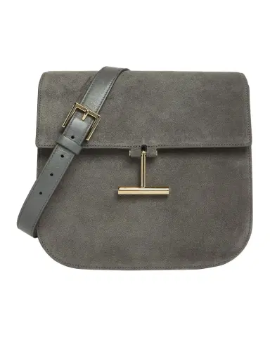 TOM FORD Tara Medium Crossbody Bag in Suede | Thumbnail 1 TOM FORD Tara Medium Crossbody Bag in Suede | Thumbnail 1