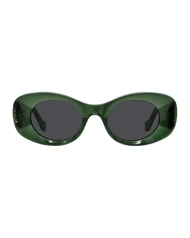 Loewe Anagram 49mm Oval Sunglasses
