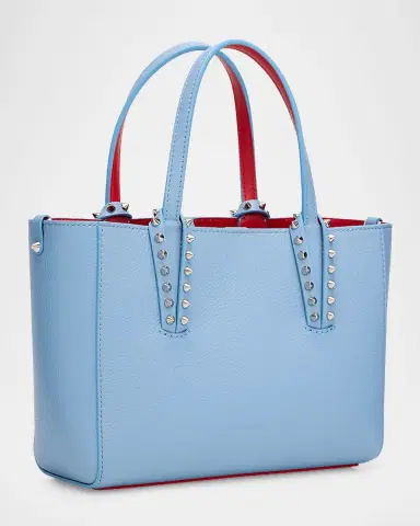 Christian Louboutin Cabata Mini Tote Bag in Leather with Spikes | Thumbnail 3 Christian Louboutin Cabata Mini Tote Bag in Leather with Spikes | Thumbnail 3