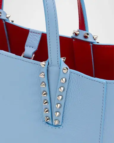 Christian Louboutin Cabata Mini Tote Bag in Leather with Spikes | Thumbnail 6 Christian Louboutin Cabata Mini Tote Bag in Leather with Spikes | Thumbnail 6