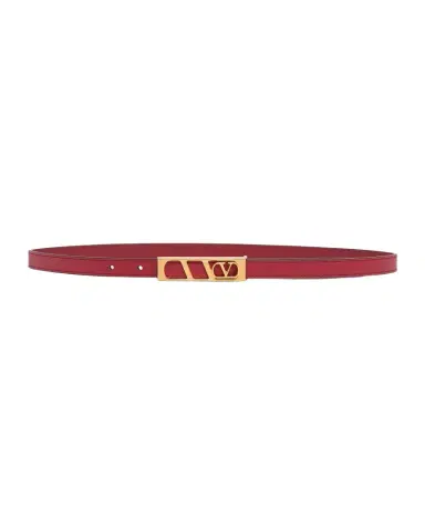 Valentino Garavani VLogo Signature Skinny Calfskin Belt, 15mm | Thumbnail 1