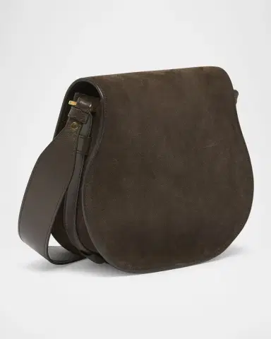 Chloé Marcie Crossbody Bag in Calfskin Suede | Thumbnail 2 Chloé Marcie Crossbody Bag in Calfskin Suede | Thumbnail 2