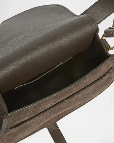 Chloé Marcie Crossbody Bag in Calfskin Suede | Thumbnail 3 Chloé Marcie Crossbody Bag in Calfskin Suede | Thumbnail 3