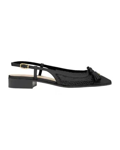 Valentino Garavani 25mm VLogo Signature Valet Mesh and Leather Ballerina Flats | Thumbnail 1 Valentino Garavani 25mm VLogo Signature Valet Mesh and Leather Ballerina Flats | Thumbnail 1