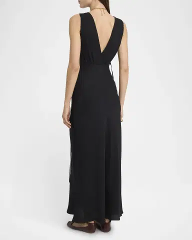 Chloé Silk Jacquard & Lace Sleeveless Column Dress | Thumbnail 3 Chloé Silk Jacquard & Lace Sleeveless Column Dress | Thumbnail 3