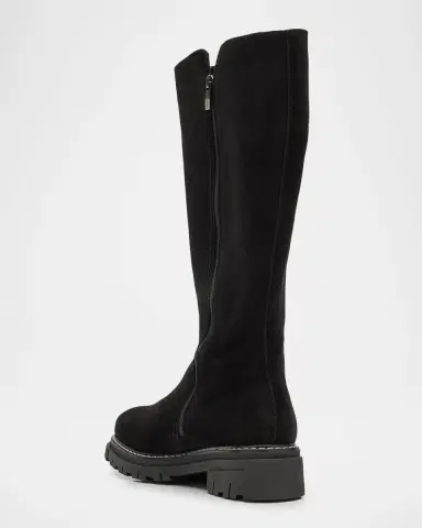 La Canadienne Dimitri Shearling-Lined Waterproof Suede Knee-High Boots | Thumbnail 2