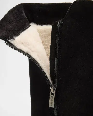 La Canadienne Dimitri Shearling-Lined Waterproof Suede Knee-High Boots | Thumbnail 3