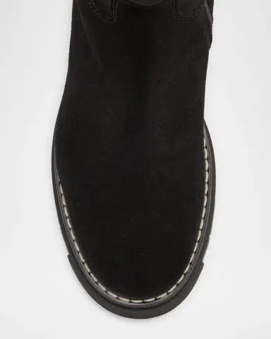 La Canadienne Dimitri Shearling-Lined Waterproof Suede Knee-High Boots | Thumbnail 4