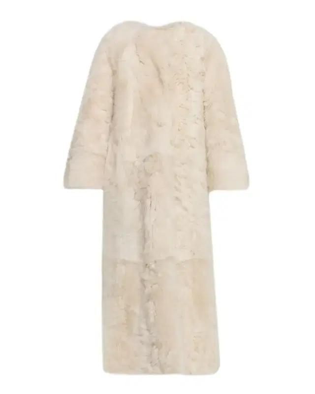 Yves Salomon Long Toscana Lamb Shearling Coat