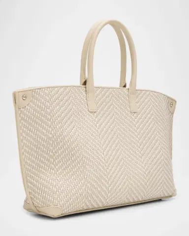 Akris Ai Small Braided Leather Top-Handle Bag | Thumbnail 3