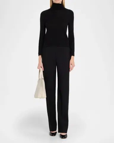 Akris Ai Small Braided Leather Top-Handle Bag | Thumbnail 5
