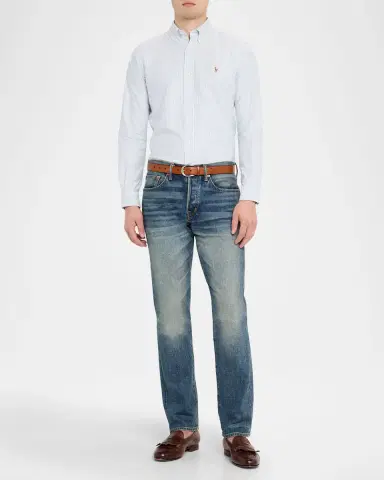 Polo Ralph Lauren Men's Classic-Fit Oxford Button-Down Shirt | Thumbnail 2 Polo Ralph Lauren Men's Classic-Fit Oxford Button-Down Shirt | Thumbnail 2