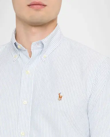 Polo Ralph Lauren Men's Classic-Fit Oxford Button-Down Shirt | Thumbnail 5 Polo Ralph Lauren Men's Classic-Fit Oxford Button-Down Shirt | Thumbnail 5