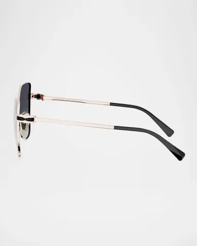 BVLGARI B. zero1 Metal Square Sunglasses | Thumbnail 4 BVLGARI B. zero1 Metal Square Sunglasses | Thumbnail 4
